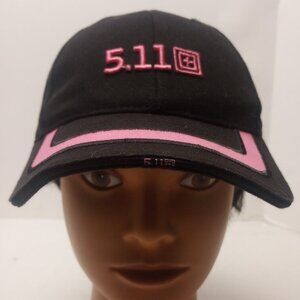 Woman 5.11 Tactical  baseball golf cap hat  adjustable strap Black & Pink OSFM